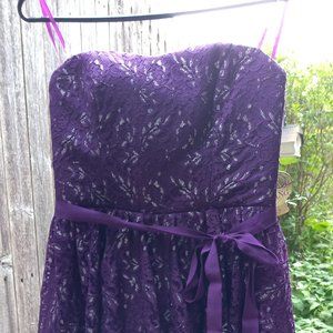 Princess Vera Wang Strapless Dress Size 9 - NWT